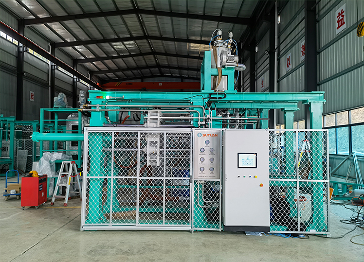 Single Minute Exchange of Die EPS Shape Moulding Machine