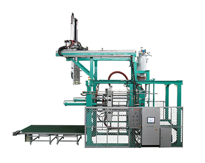 Single Minute Exchange of Die EPS Shape Moulding Machine