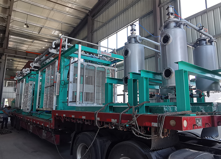 Damping ETPU Shape Moulding Machine