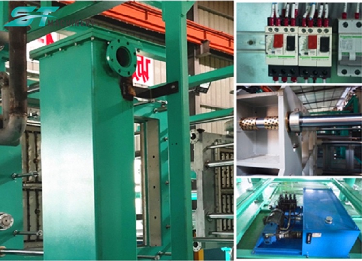 Damping ETPU Shape Moulding Machine