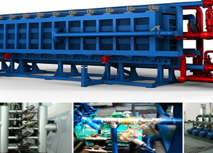 Air Cooling EPS Block Molding Machine