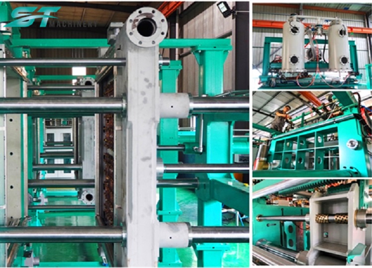 Damping ETPU Shape Moulding Machine