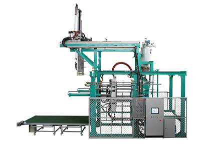 Single Minute Exchange of Die EPS Shape Moulding Machine