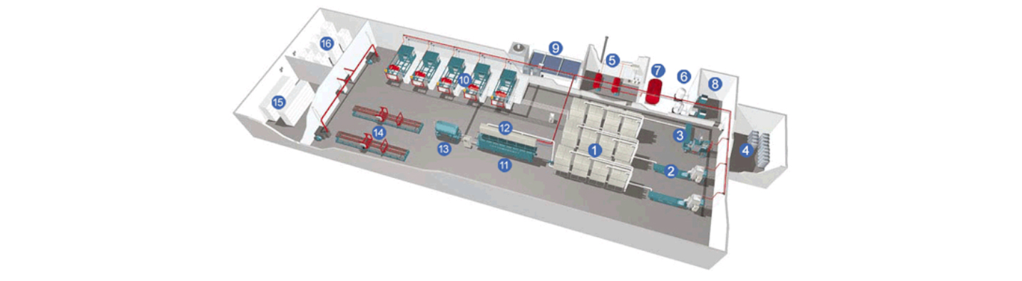 Energy Saving EPS Shape Moulding Machine